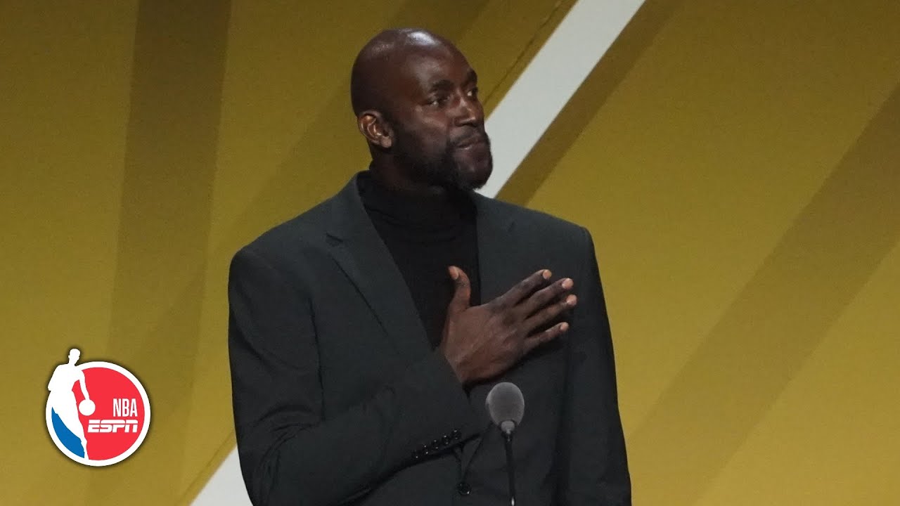 Kevin Garnett thanks Kobe Bryant, Tim Duncan and many more in speech | 2020