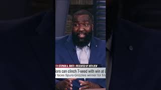 Perk thinks the Warriors could upset the Jazz in the NBA Playoffs 👀 | Shorts