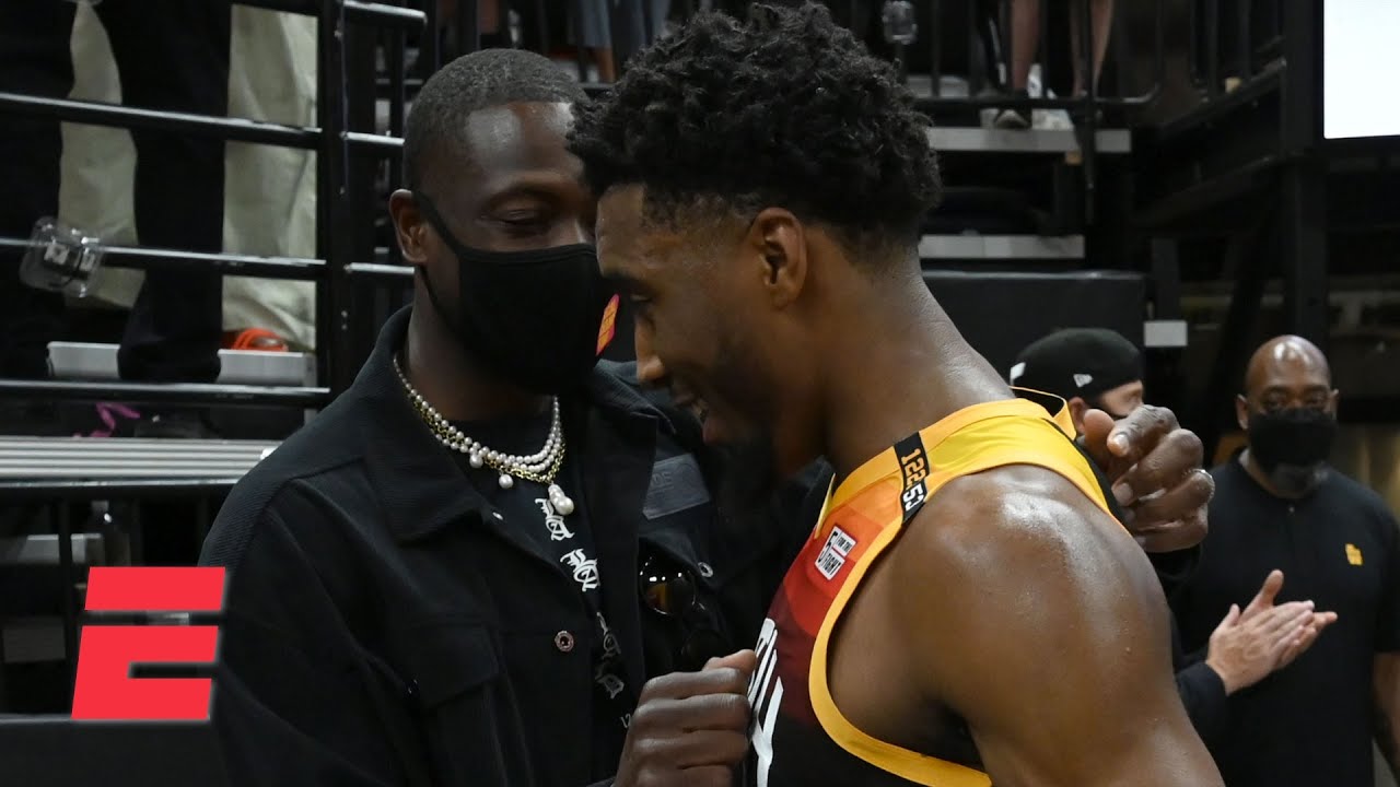 Reacting to Donovan Mitchell lighting up the Clippers in Game 1 and D-Wade’s