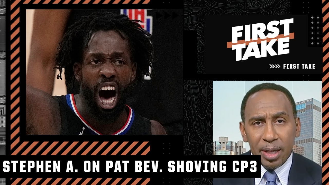 Stephen A.: There was ‘no excuse’ for Patrick Beverley’s shove on Chris Paul |