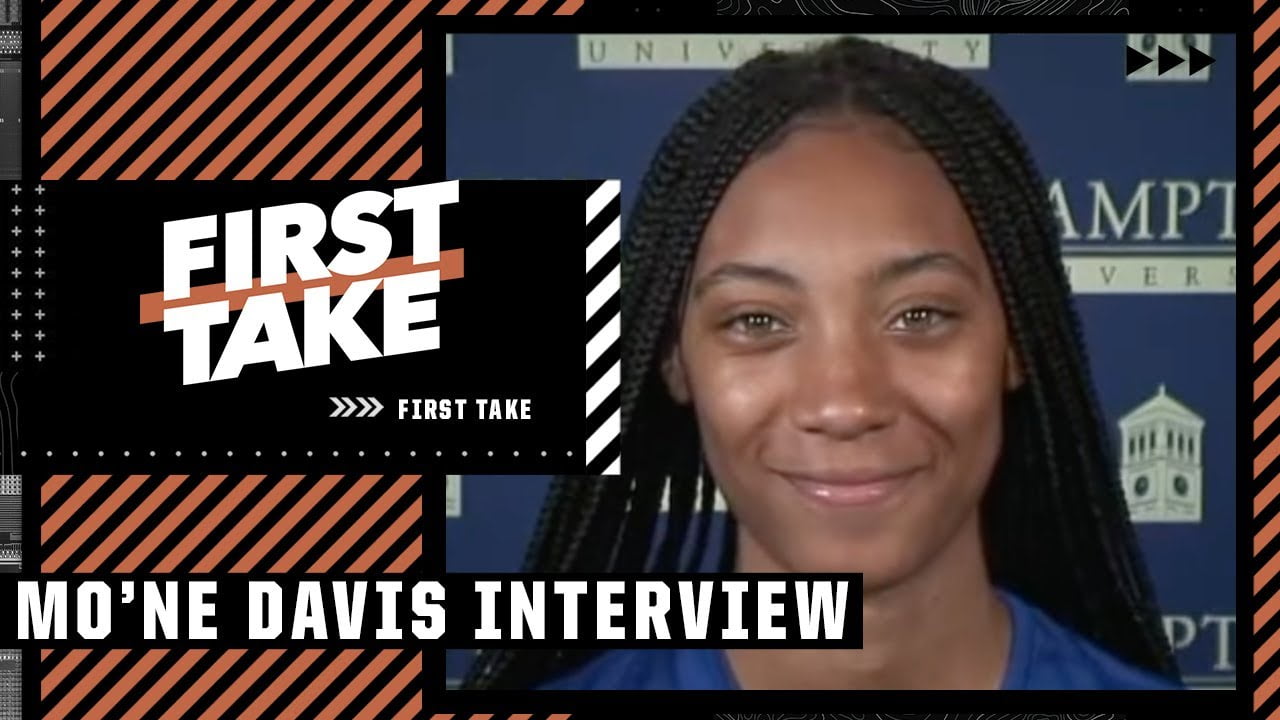 Mo’ne Davis on life after LLWS softball at Hampton University | First Take