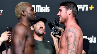 UFC Vegas 36: Weigh-in Faceoffs