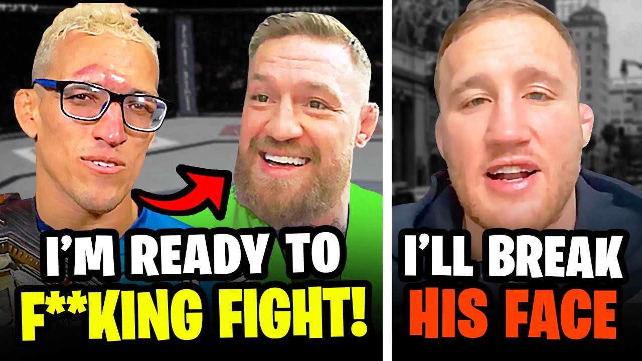 BREAKING! Charles Oliveira ACCEPTS fight with Conor McGregor, Justin Gaethje,