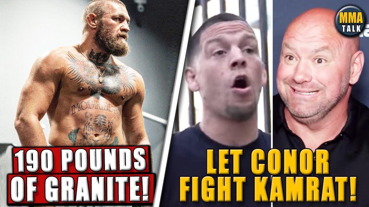 Conor McGregor LOOKING ABSOLUTELY JACKED, Nate Diaz tells Dana White to make