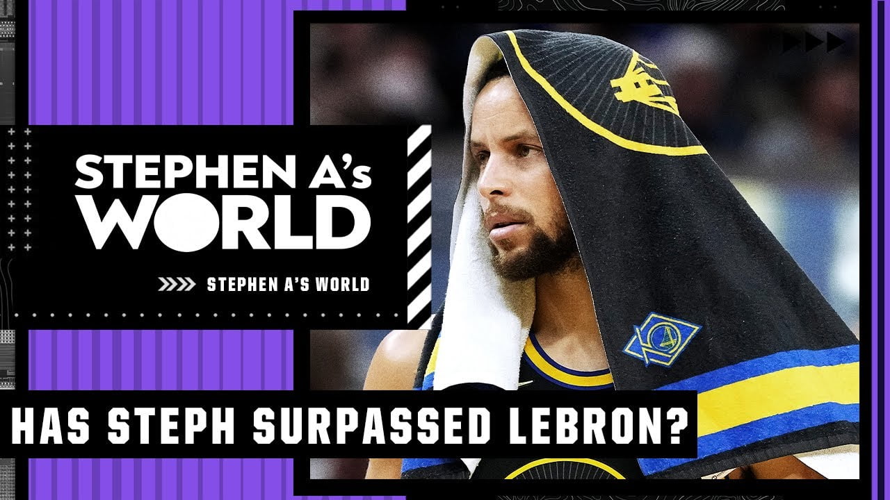 Has Steph Curry taken over LeBron as this generations NBA icon? Stephen A.