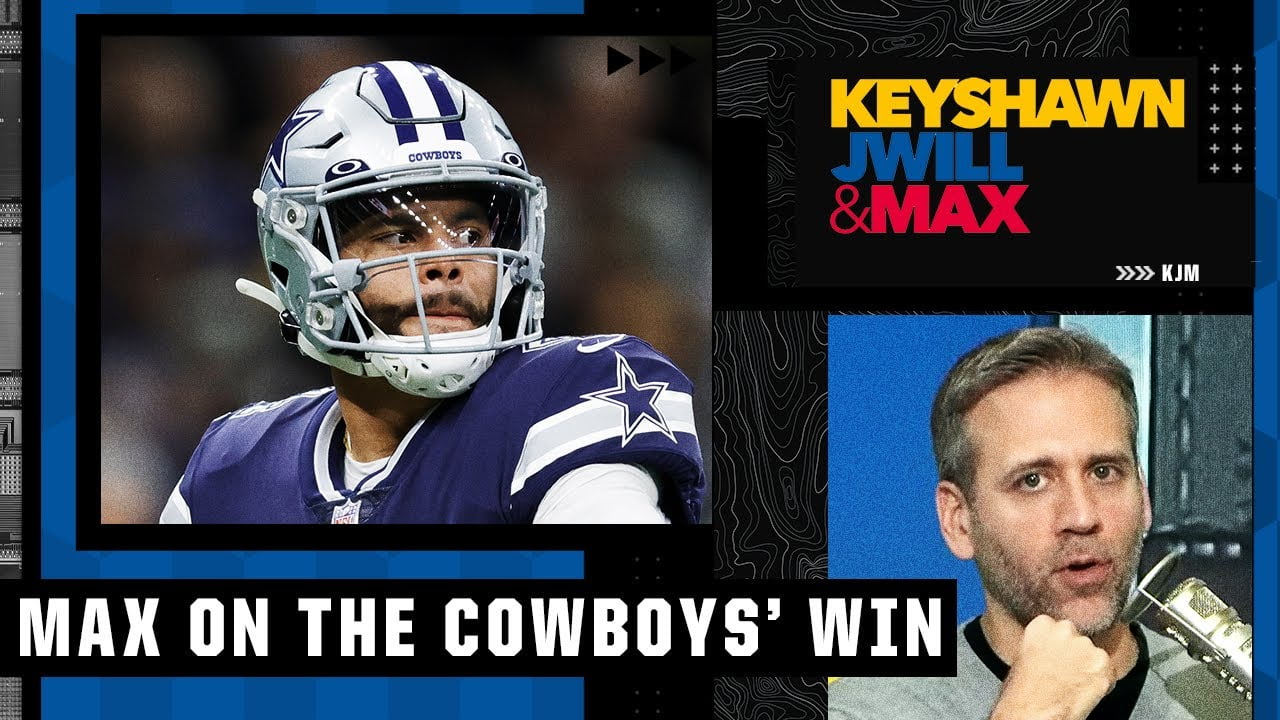 Max isn’t impressed by the Cowboys’ win vs. the Saints | Keyshawn, JWill and Max