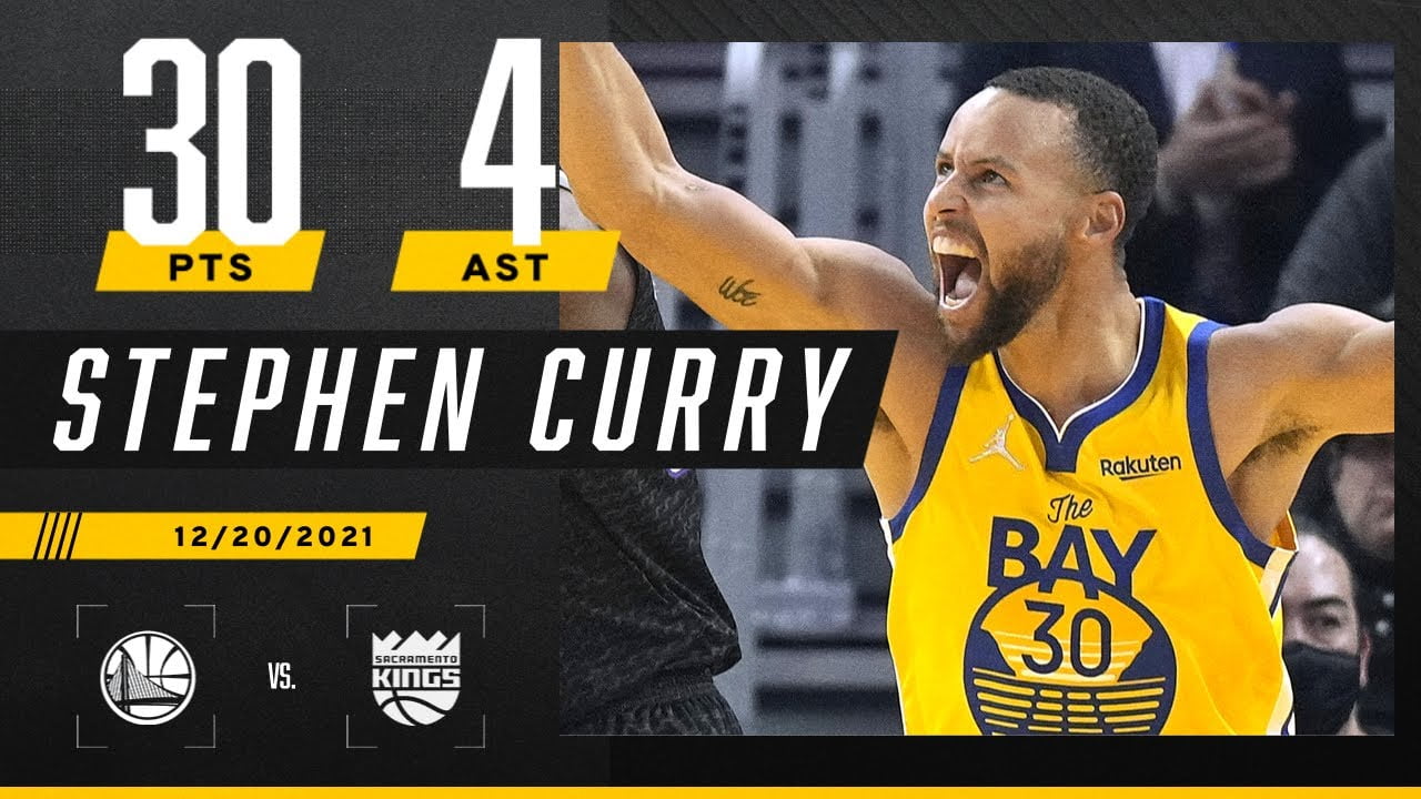 Steph Curry SINKS 30 PTS in Warriors matchup vs. the Kings 💪