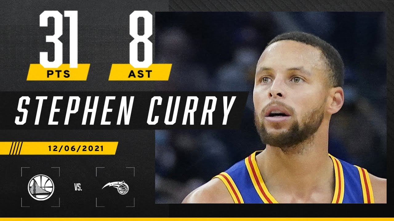 Steph Curry hangs 31 PTS 8 AST against the Orlando Magic