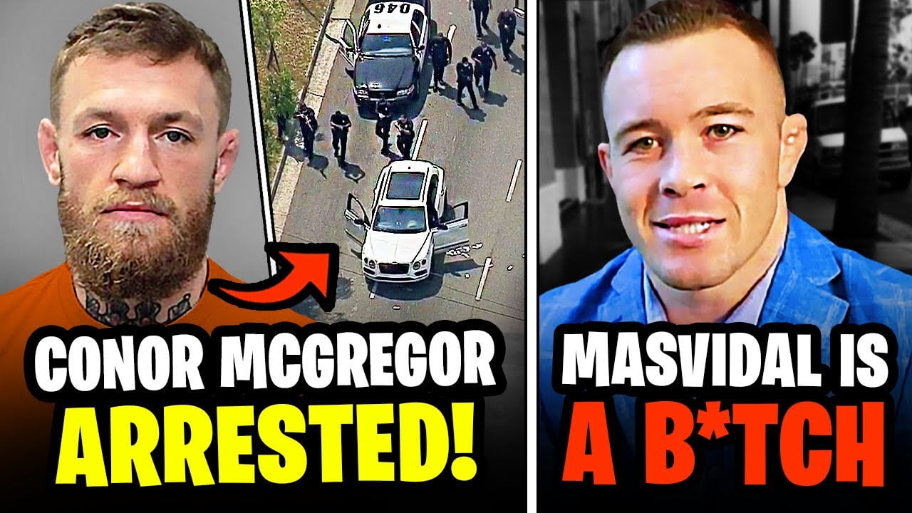 BREAKING! Conor McGregor ARRESTED AGAIN! Jorge Masvidal vs Colby Covington,