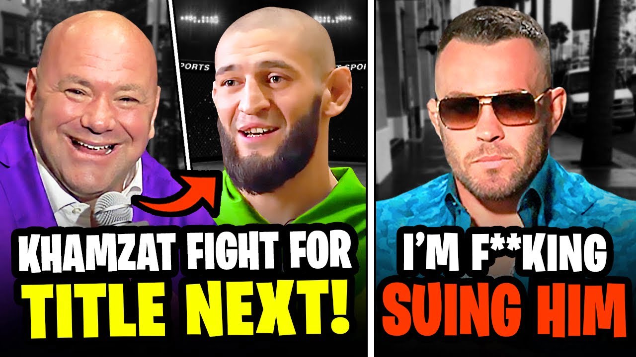 BREAKING! Dana White ANNOUNCES Khamzat TITLE fight NEXT, Jorge Masvidal vs