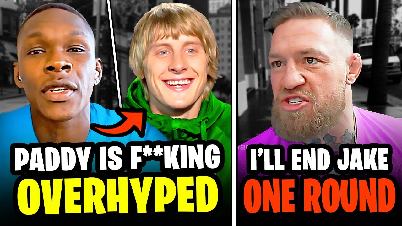 BREAKING! Israel Adesanya GOES OFF on Paddy Pimblett, Conor McGregor vs Jake