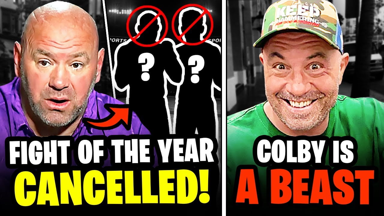 BREAKING! UFC Fighter PULLS OUT of FIGHT, Colby Covington REACTS to Joe Rogan,