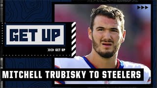 Jeff Saturday on Mitchell Trubisky: This fit matters for Mike Tomlin! | Get Up