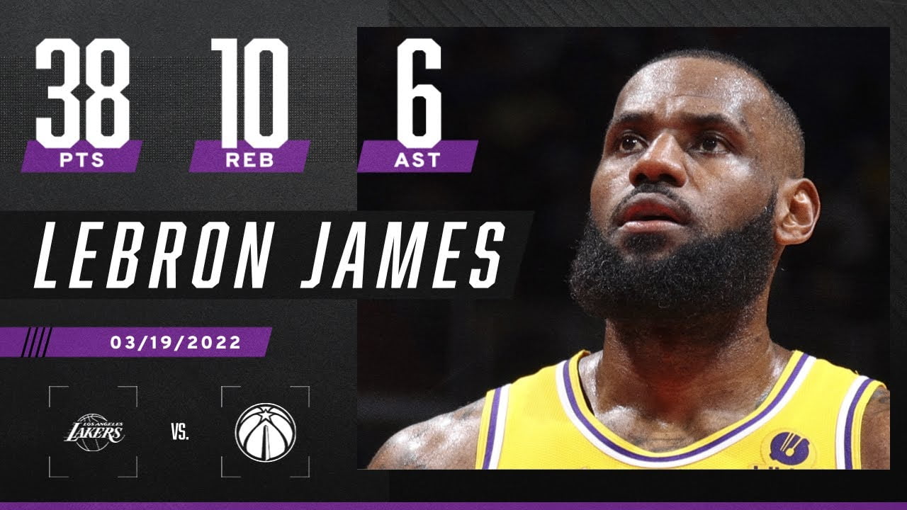 LeBron James scores 38 PTS, passes Kael Malone on all-time scoring list in