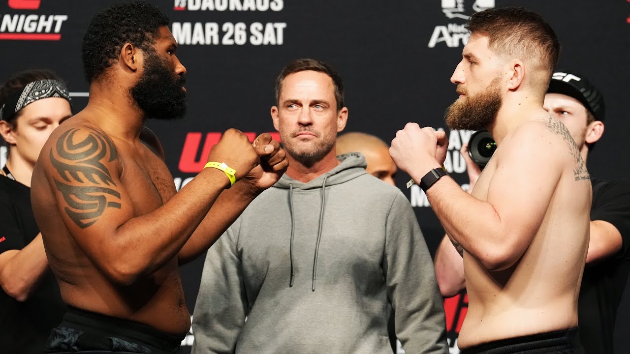 UFC Columbus: Weigh-In Faceoffs