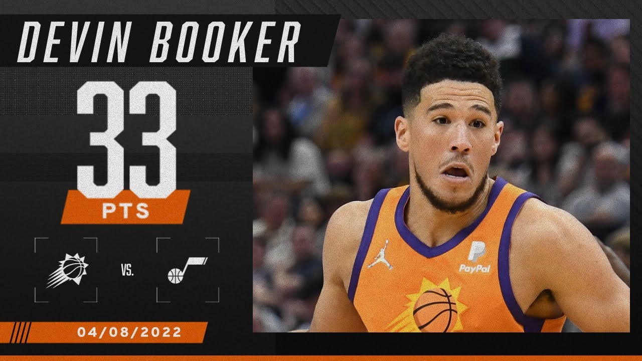Devin Booker drops 33 PTS in HUGE comeback vs. Jazz ☀️