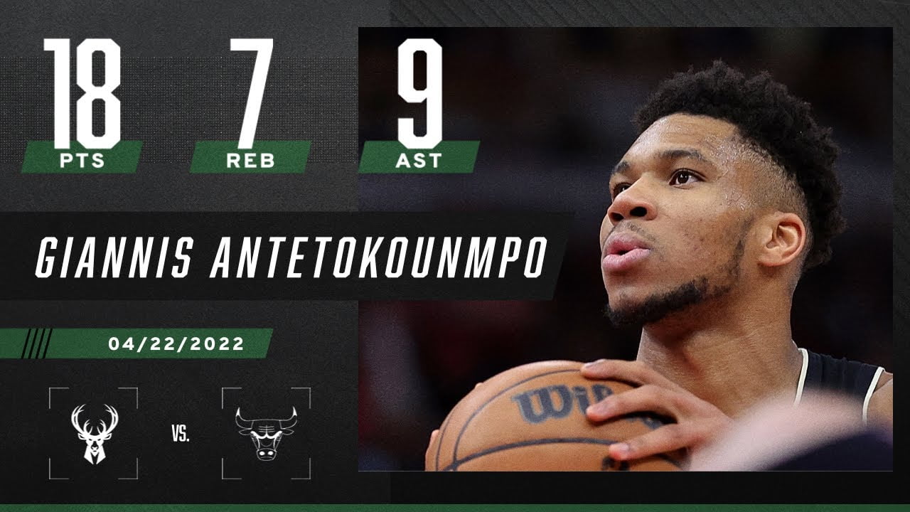 Giannis Antetokounmpo the Bucks BLOW OUT Bulls in Khris Middleton’s absence