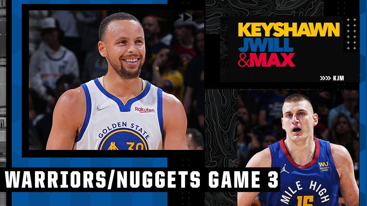 Reacting to the Warriors taking a 3-0 series lead over the Nuggets | KJM