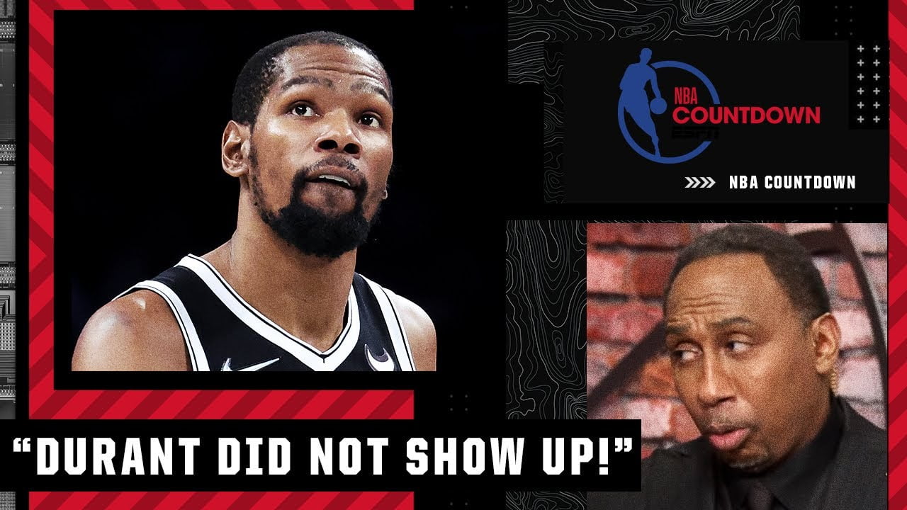 Stephen A. reacts to the Nets’ loss to the Celtics: Kevin Durant did NOT show