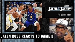 The Nuggets are CLEARLY overmatched against the Warriors – Jalen reacts to Game