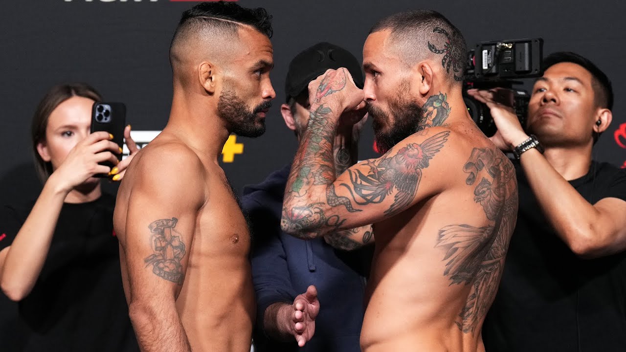 UFC Vegas 53: Weigh-In Faceoffs