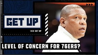 What is the level of concern for the 76ers after losing back-to-back games? |