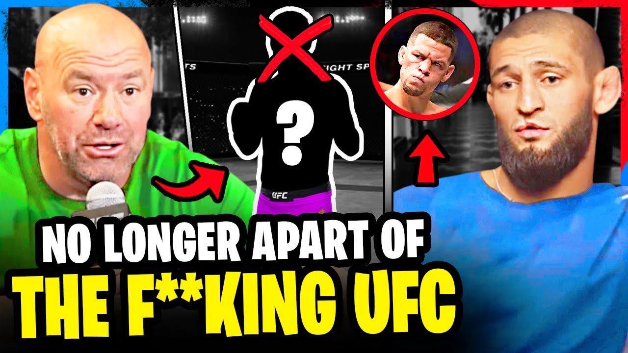 BREAKING! Dana White FIRES fighter from UFC, Khamzat sends a WARNING to Nate