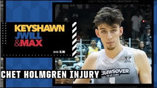 Chet Holmgren to undergo tests on right foot after defending LeBron at a pro-am