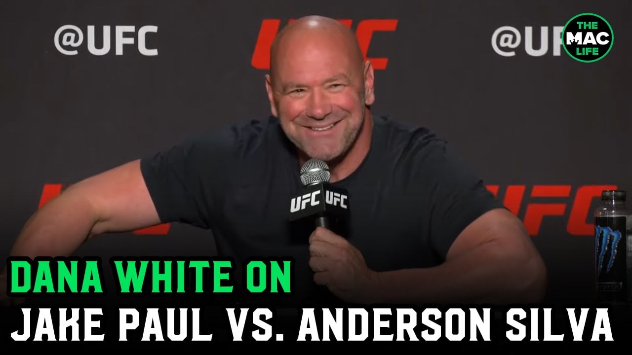 Dana White on Jake Paul vs. Anderson Silva: “It’s about time. That’s a real