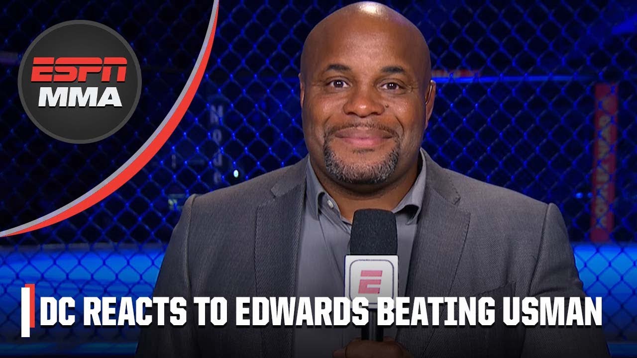 Daniel Cormier reacts to Leon Edwards’ knockout of Kamaru Usman at UFC 278 |