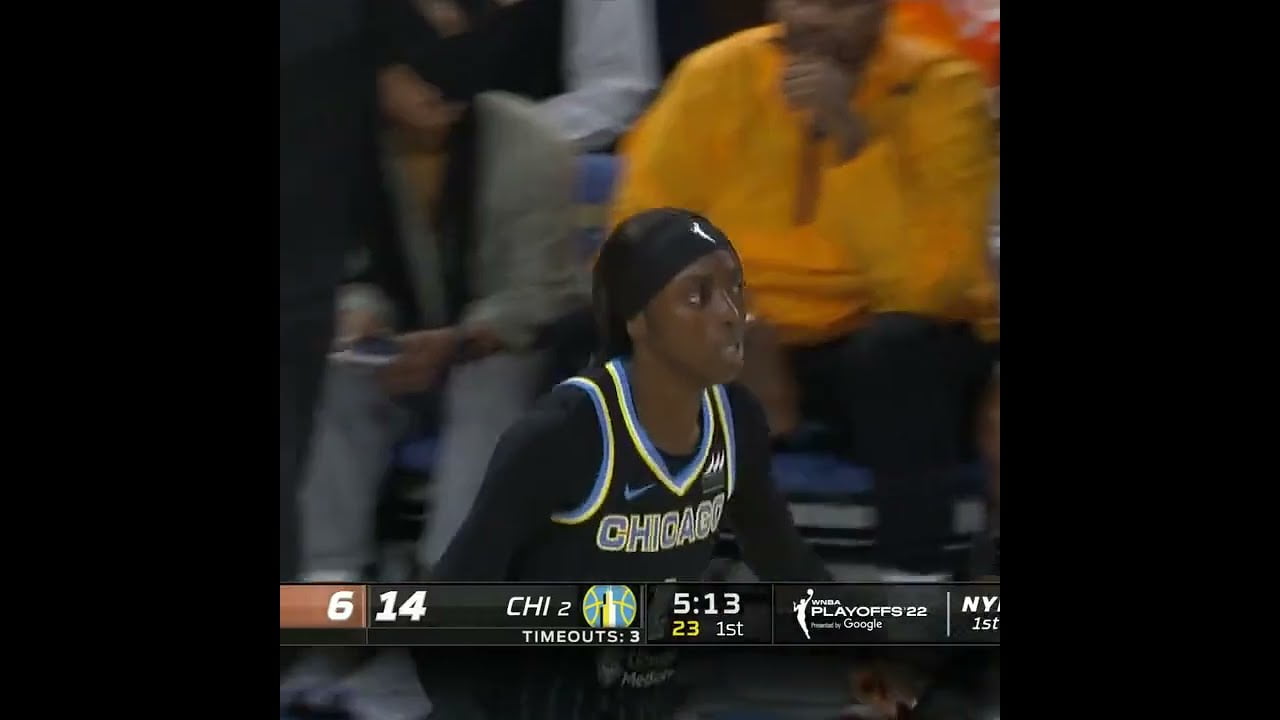 Don’t let Kahleah Copper get going 😤