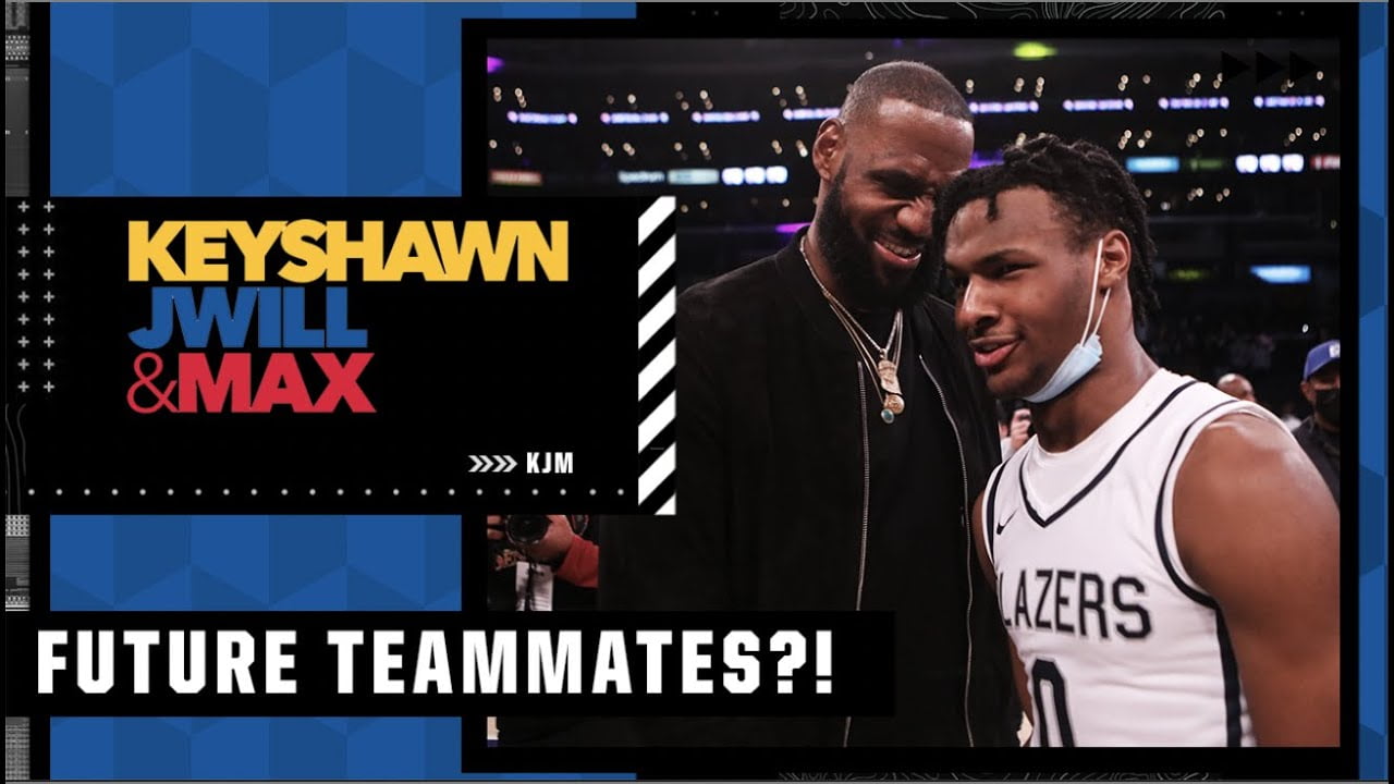 JWill predicts LeBron will opt out of his Lakers contract to play with Bronny