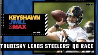 Mike Tomlin says Mitch Trubisky leads the Steelers’ QB race over Kenny Pickett