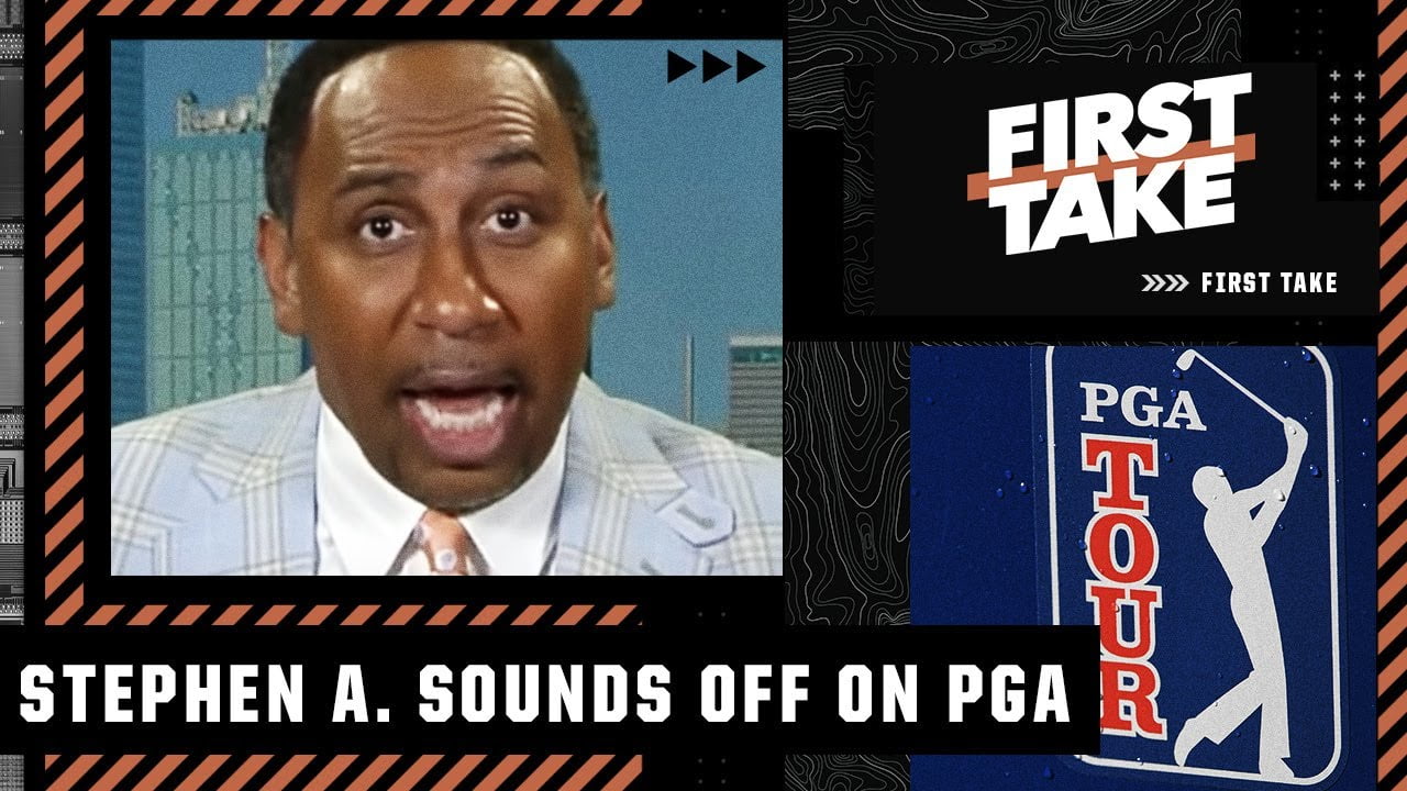 PGA are HYPOCRITES and should be ashamed!❗️⛳️ – Stephen A. | First Take