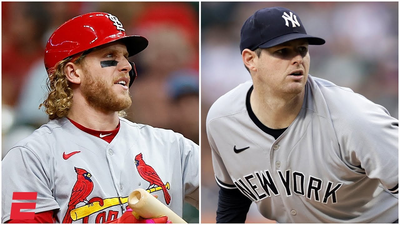 Yankees trade Jordan Montgomery to the Cardinals for Harrison Bader | ESPN