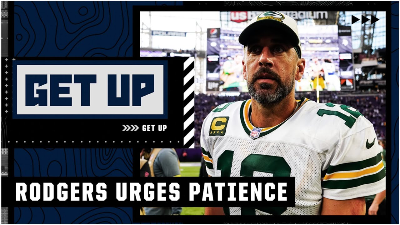 Aaron Rodgers urges PATIENCE: How the Packers can turn things around 🧀 | Get