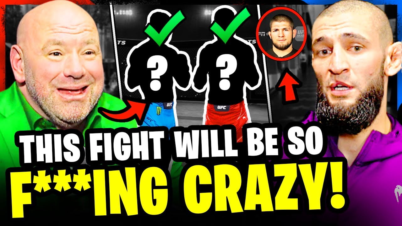 BREAKING! Dana White ANNOUNCES new UFC fight, Khamzat team FIRES BACK at