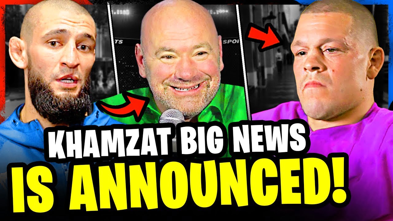 BREAKING! Khamzat Chimaev ANNOUNCES BIG NEWS! Nate Diaz GOES OFF on FIGHTER,