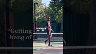 KD pulled up to try pickleball 💪 | shorts