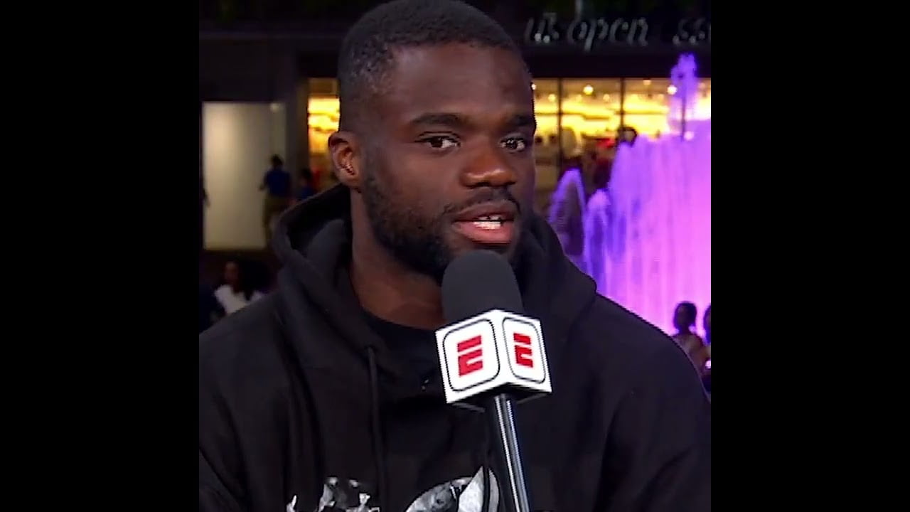 Serena Williams’ impact on Frances Tiafoe 🥺