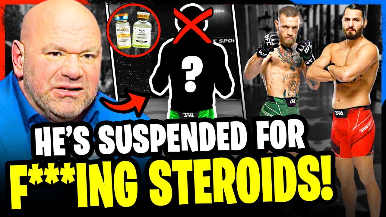 BREAKING! Dana White SUSPENDS UFC fighter for using PEDS, Conor McGregor vs
