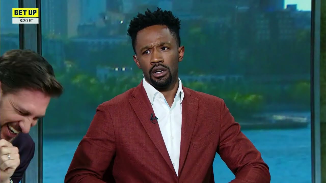 Domonique Foxworth has a spot-on Michael Irvin impression after a First Take