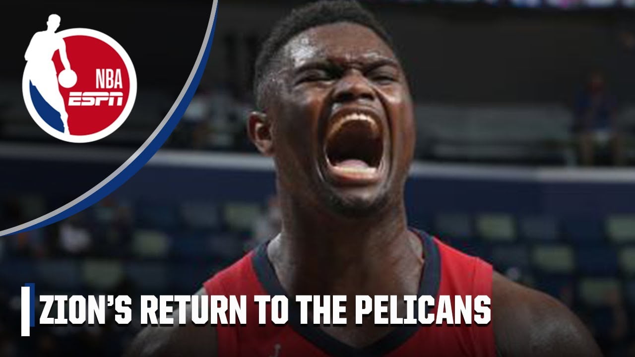 Get excited for Zion Williamson’s return to NBA action 🤩 | NBA on ESPN