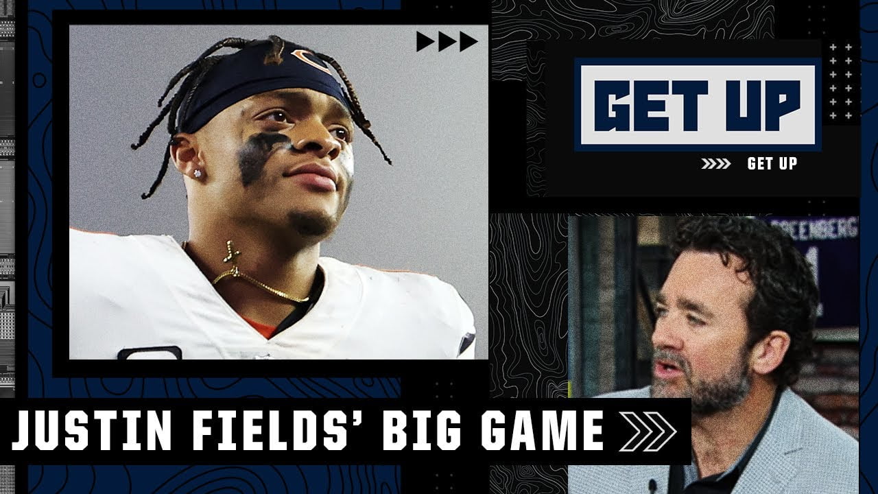 Most complete game of Justin Fields’ career! ✅ – Jeff Saturday on the Bears’