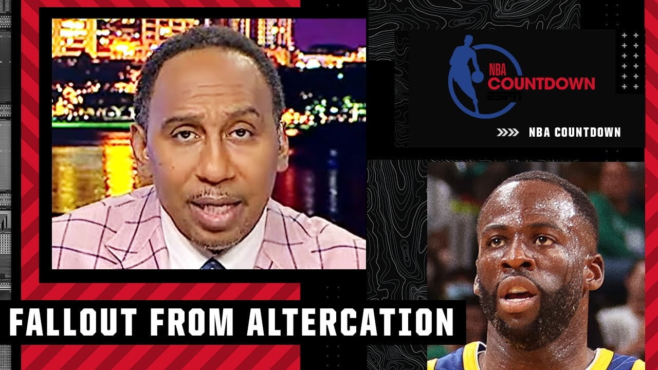 Stephen A. calls Draymond Green’s Warriors relationship SHAKY after altercation
