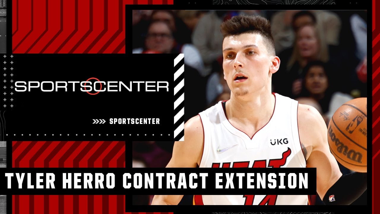 Tyler Herro agrees to 4-year130M extension with Miami Heat | SportsCenter