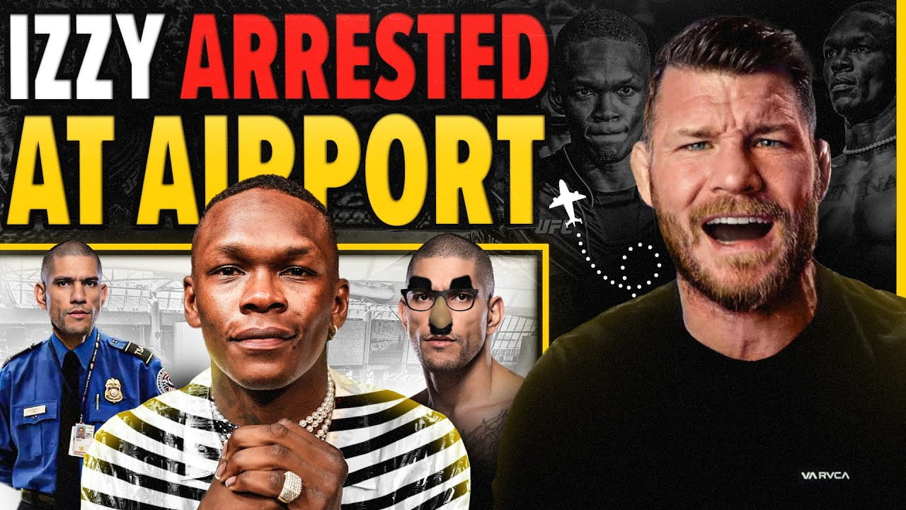 BISPING REACTS: ISRAEL ADESANYA ARRESTED at JFK Airport | UFC history of funny