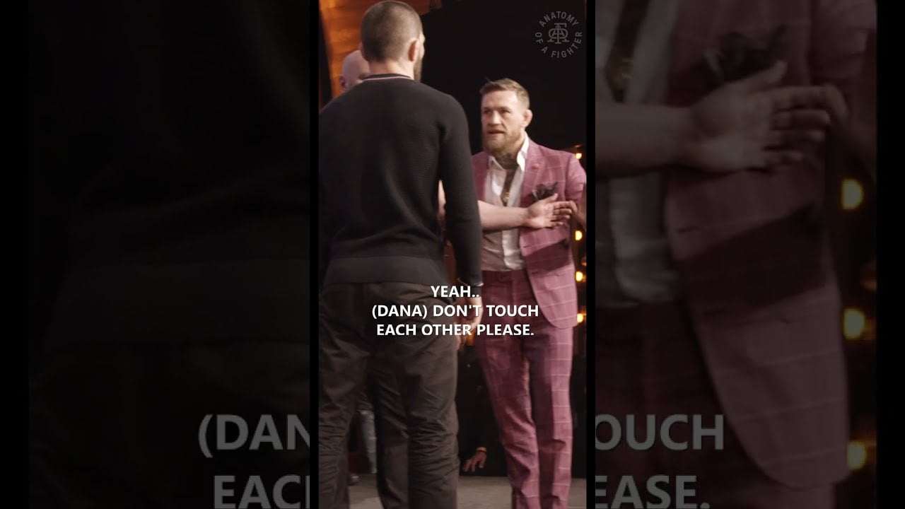 Conor Mcgregor calls Khabib “Blue Lips” at UFC 229 Press Conference