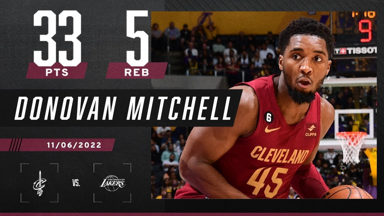 Donovan Mitchell drops SIXTH 30-PT game of season, T-3rd most in NBA 👀