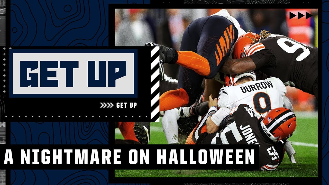 It was a NIGHTMARE on Halloween for Joe Burrow the Bengals 😱 – Jeff Saturday